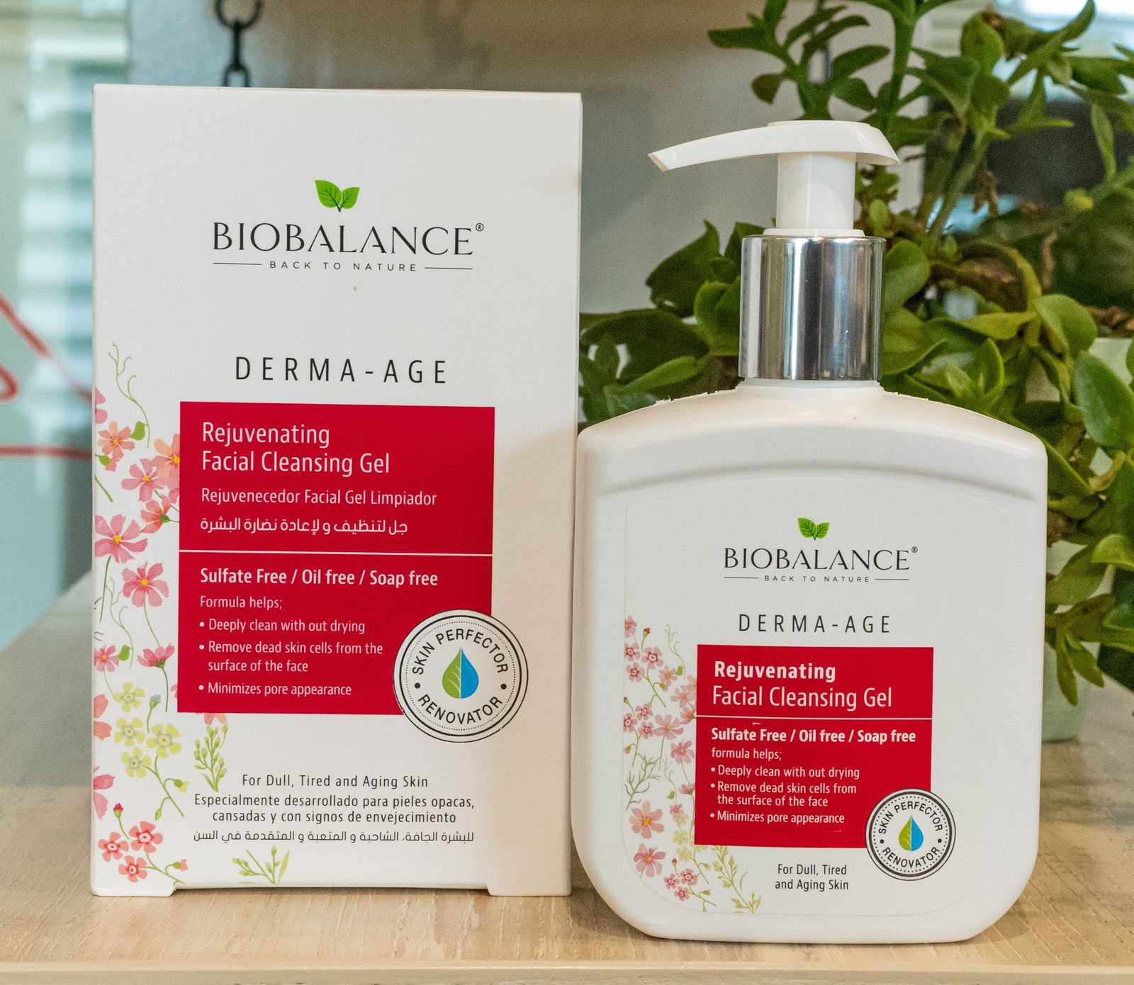 Derma age rejuvenating cleansing gel